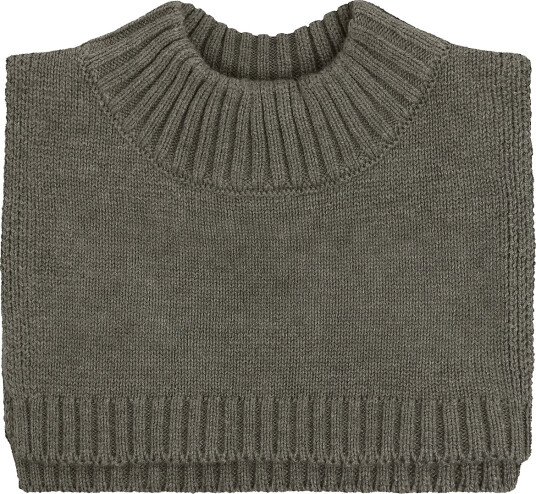CeLaVi Neck Warmer Knitted Khaki green 2\6Y