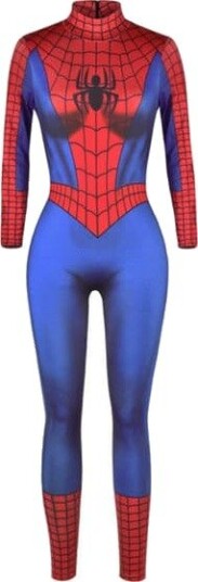 Halloween Skjelett Jumpsuit Kostyme til Dame Q5