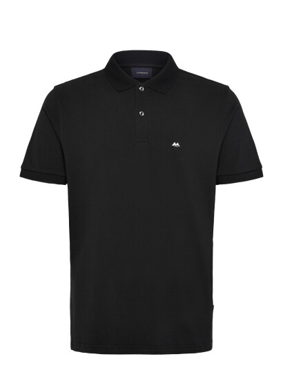 Lindbergh Polo S/S - Black - L