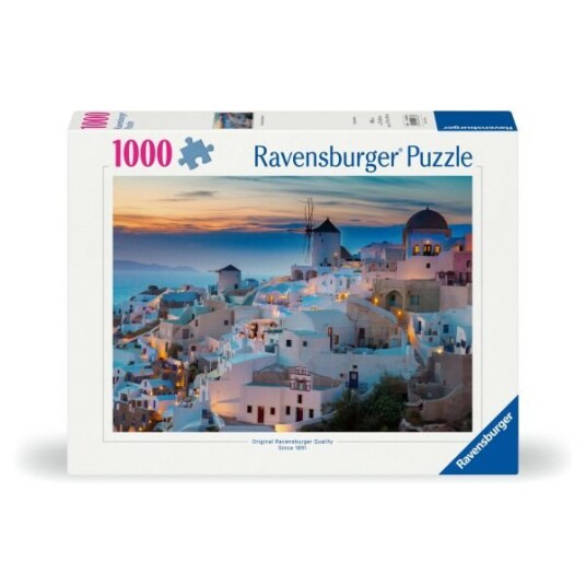 Ravensburger 00663 Puslespill 1000 Brikker Santorini Ravensburger 00663 Puslespill 1000 Brikker Santorini