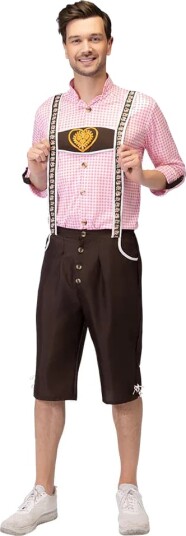 Herr Schmidt Oktoberfestkostyme Strl XL/XXL Herr Schmidt Oktoberfestkostyme Strl XL/XXL