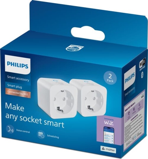 Philips Smart Plug Matter (2-pakning)