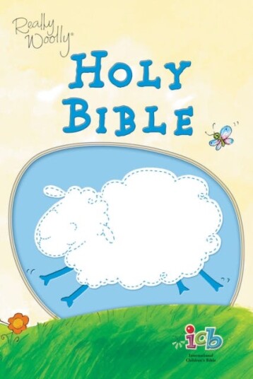 ICB, Really Woolly Holy Bible, Leathersoft, Blue  Blue
