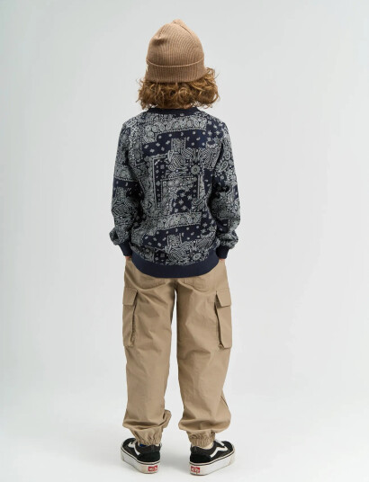 The New Tnsixten Sweatshirt Navy 122/128 The New Tnsixten Sweatshirt Navy 122/128