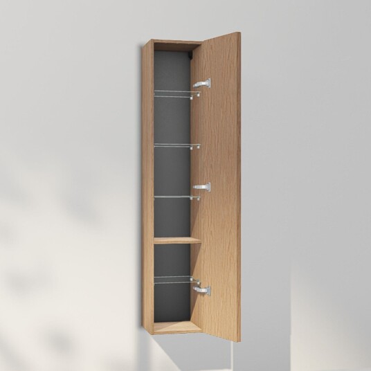 INR Iconic Nordic Rooms Carve 30/30 Høyskap Natural oak / 30cm Høyre INR Iconic Nordic Rooms Carve 30/30 Høyskap Natural oak / 30cm Høyre