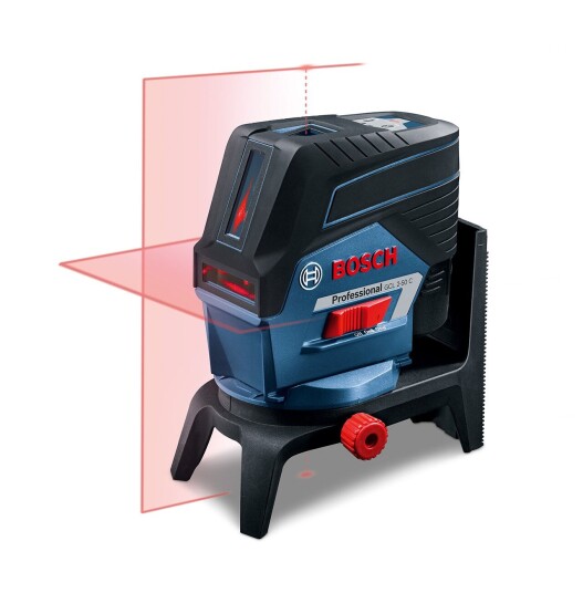 Bosch Kombilaser Gcl 2-50 C Professional Med 4 X Batterier (Aa), Adapter Bosch Kombilaser Gcl 2-50 C Professional Med 4 X Batterier (Aa), Adapter