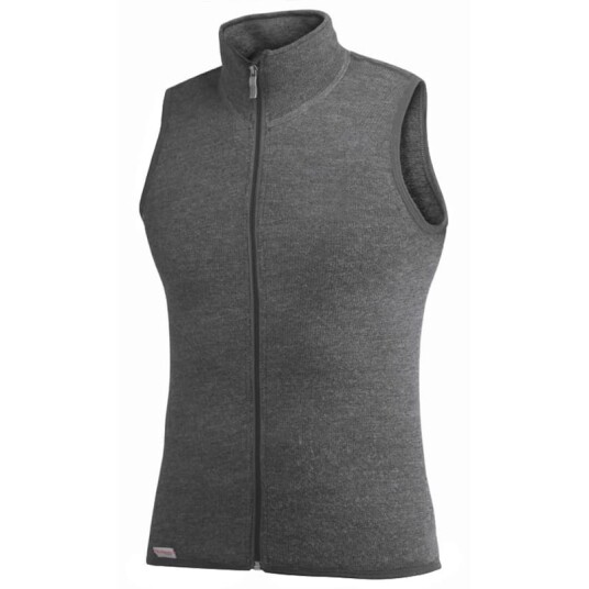 Woolpower Vest 400 Grå M Man Woolpower Vest 400 Grå M Man