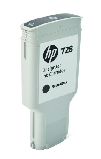 HP Blekk Matt Svart 728 300ml - Dj T730