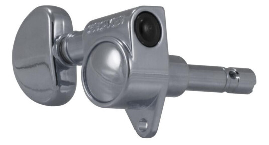 Grover 106c Original Locking Rotomatics W/round Button Single Chrome R