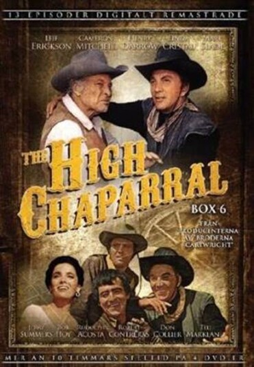 The High Chaparral Boks 6 DVD