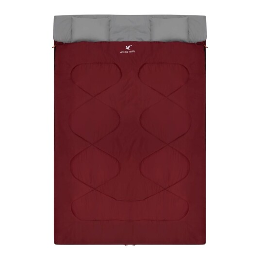 Arctic Tern 2 Person Camping Sleeping Bag Red Arctic Tern 2 Person Camping Sleeping Bag Red