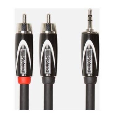Roland Rcc-10-352r 3m Interconnect Cable 3.5mm Trs-Dual Rca