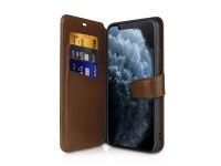 ITSKINS Wallet Book - Lommebok for mobiltelefon - kunstlær - brun - 6.5 - for Apple iPhone XS Max