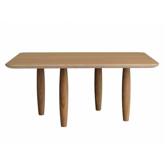 NORR11 Oku salongbord 80 cm Light smoked oak NORR11 Oku salongbord 80 cm Light smoked oak