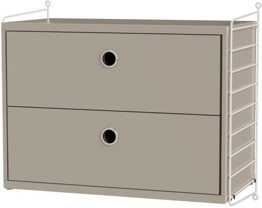 String soverom beige & hvit Kombinasjon A