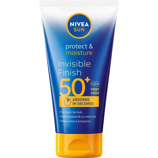 NIVEA Sun Protect & Moisture Lotion SPF50+ 150ml - Fuktighetsgivende og UVB-beskyttelse