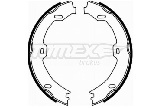Bremsesko sett TOMEX Brakes TX 21 72