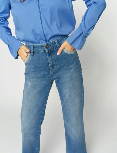 MOS MOSH Mmcecilia Perla Jeans Blue 33 Regular