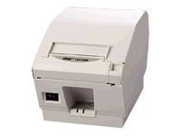 Star Tsp 743D Ii-24 Kvitteringsskriver Tofarget (Monokrom) Direktetermisk Rull (8,25 Cm) 203 Dpi Inntil 250 Mm/Sek Seriell Kutter Trekullgrå