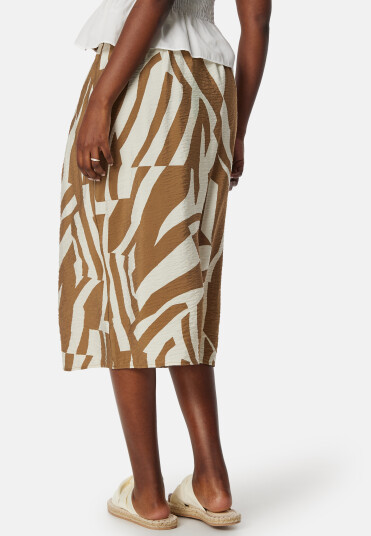 VILA Vidogma uma RW paperbag midi skirt Brown/Beige 38