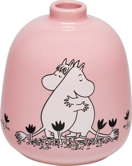 MoominArabia Mummi vase 8,3 cm Kjærlighet rosa MoominArabia Mummi vase 8,3 cm Kjærlighet rosa