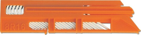 Norwesco 750124 Magasin elforsinket 10-11 mm, 100-pakning, Innfesting