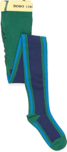 Bobo Choses Bobo Choses Color Block Tights GREEN 35/37 Bobo Choses Bobo Choses Color Block Tights GREEN 35/37