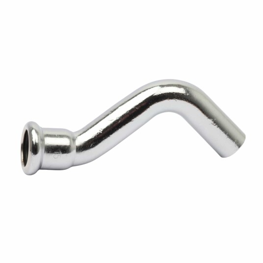 Altech CU S bend Pressfitting Forkrommet med 1 Muffe 12mm Altech CU S bend Pressfitting Forkrommet med 1 Muffe 12mm