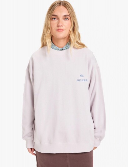 Quiksilver Standard Crew   Purple   S