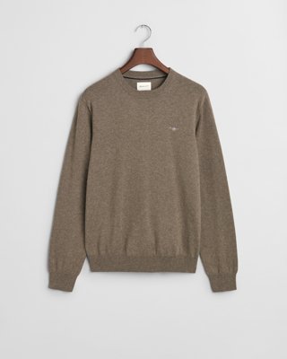 Rundhals genser DK HAZELNUT MELANGE XL Rundhals genser DK HAZELNUT MELANGE XL