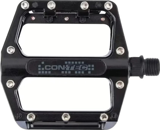 CONTEC 2Black pedaler aluminium sort