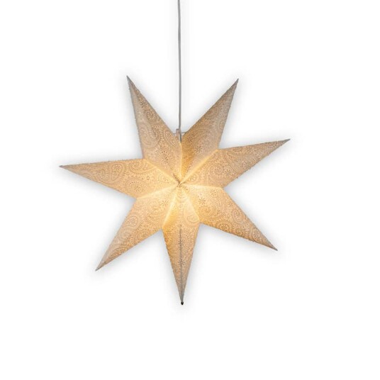 Gnosjö Konstsmide Adventsstjerne Mønstret 60 cm Gnosjö Konstsmide Adventsstjerne Mønstret 60 cm