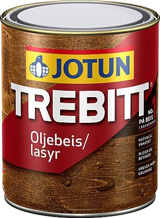 Jotun trebitt oljebeis rød base 0.68l