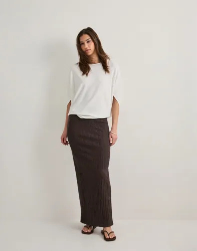 Only Brun Onlella Long Slit Skirt Cs Jrs