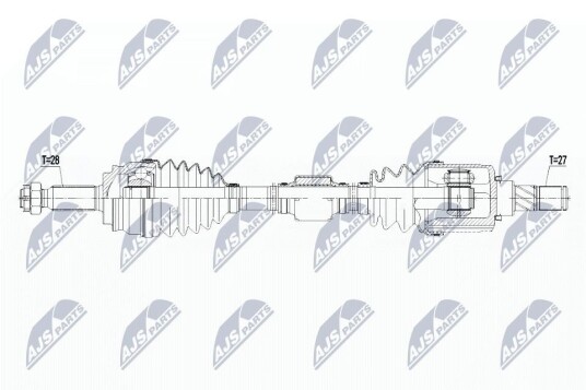 Nty Drivaksel NTY NPW CH 062