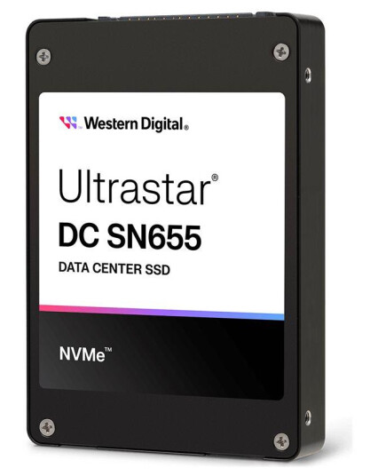 WD Ultrastar DC SN655 WUS5EA176ESP7E3 - SSD - 7.68 TB - U.3 PCIe 4.0 (NVMe)