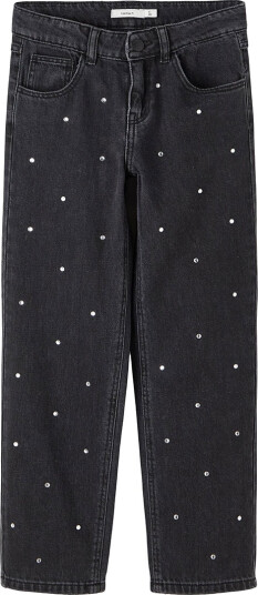 Name It Nkfrose Straigh Rhine Jeans 3366 Be Noos Black 122