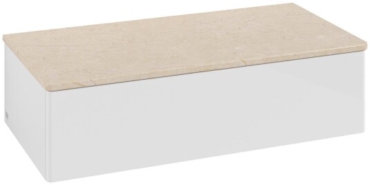 Villeroy & Boch Villeroy & Boch Antao Sideskap 100x50x26,8 cm m/lys Hvit/Crème Villeroy & Boch Villeroy & Boch Antao Sideskap 100x50x26,8 cm m/lys Hvit/Crème