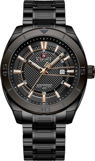 Naviforce Recon Silver Black