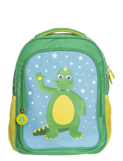 Boliboma - Backpack With Reflectingsstars Green Teddykompaniet GREEN H:33CM