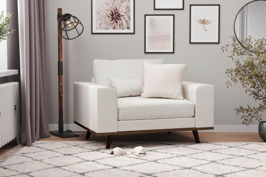 Scandinavian Choice Copenhagen Lenestol Lin Beige