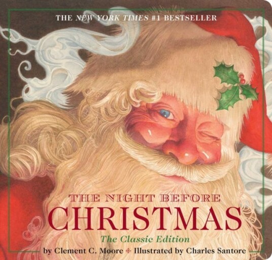 The Night Before Christmas Board Book  The Classic Edition