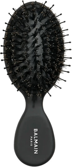 Balmain Hair Couture Mini All Purpose Spa Brush 100% Boar Hair And Nylon Bristles Black ONE SIZE
