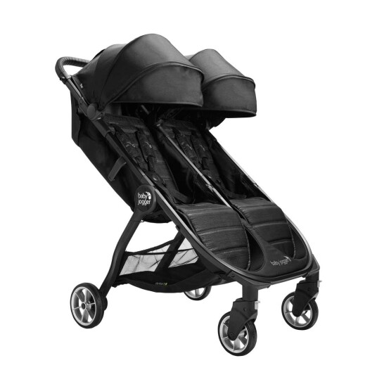 Baby Jogger City Tour 2 Søskenvogn Pitch Black