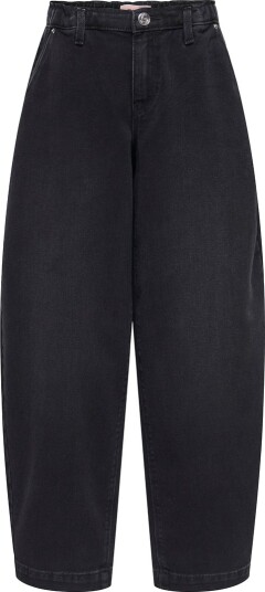 Kids Only Jeans KogComet Mid Barrel Vasket Black Kids Only 8 år (128) Jeans Svart
