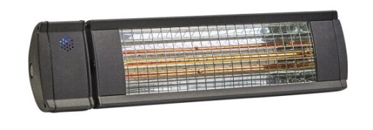 Heat1 infrarød varmelampe m/fjernkontroll, 660-2000W, antrasitt Heat1 infrarød varmelampe m/fjernkontroll, 660-2000W, antrasitt