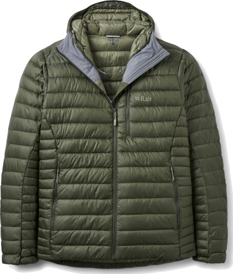 RAB Microlight Alpine Hoody, Herre Army M