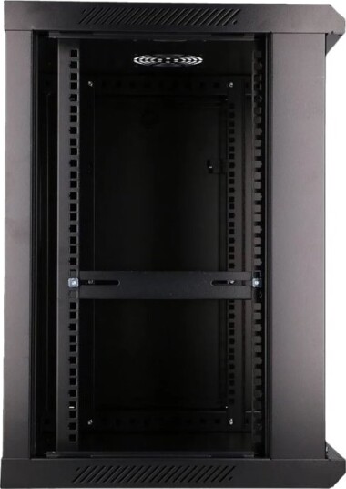 Extralink Rack Skap 600X600 Mm Veggmonterbar Svart 12U 19"