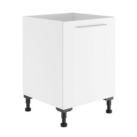 Alterna Vaskerom: Benkeskap 60cm M/skittentøykurv Hvit / Alterna Vaskerom: Benkeskap 60cm M/skittentøykurv Hvit /