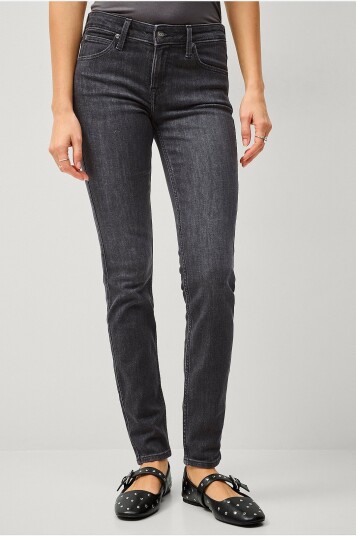 Lee Jeans Scarlett Skinny Grå